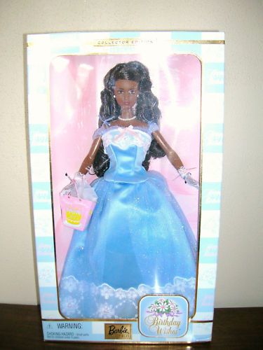 AFRICAN AMERICAN BIRTHDAY WISHES BARBIE NRFB  
