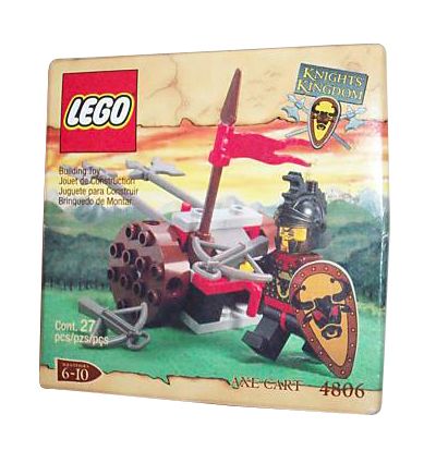 Lego Castle Knights Kingdom I Axe Cart 4806  