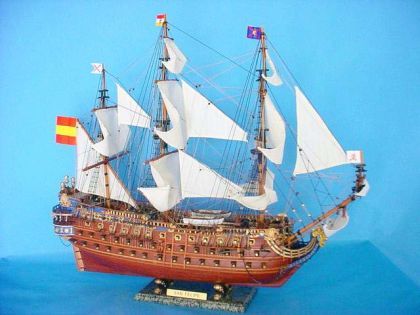 San Felipe 30 Tall Ship Model 1/50 Wood Spanish Armada  