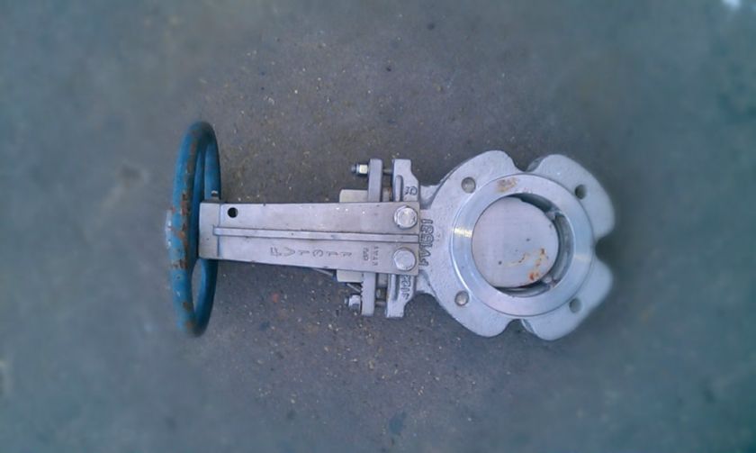 Fabi Valve 3 Knife Gate Valve 316 Stainless Steel 150 CWP  