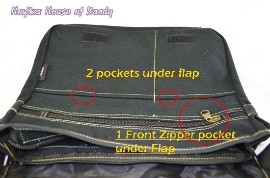   Laptop Cross Body Shoulder Flat Shoulder Messenger Bag  Black  