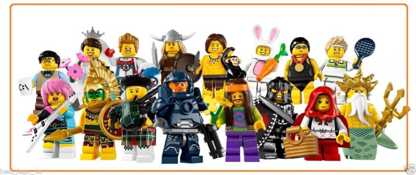 LEGO best of 8684 8803 8804 8805 8827 collectible minifigure series 1 