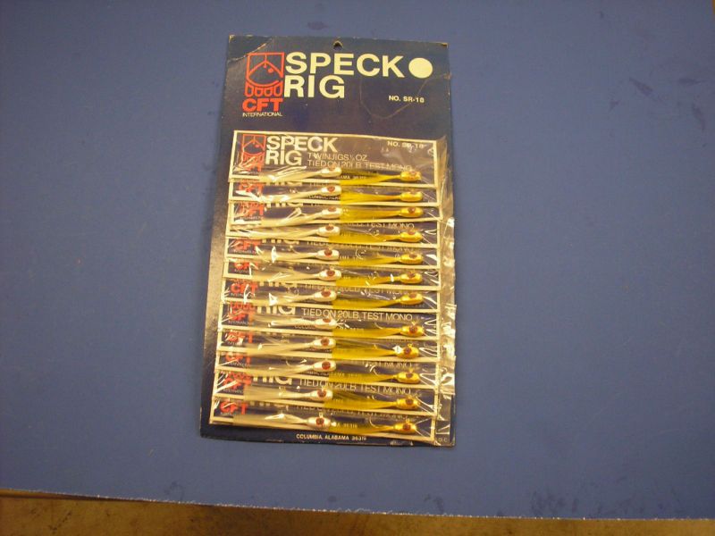 SPECKLE TROUT RIGS FISHING LURES TERMINAL TACKLE  